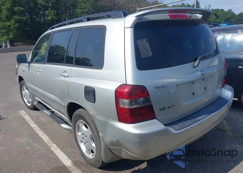 2005 Toyota Highlander Limited from USA, damaged, VIN JTEEP21A150135513